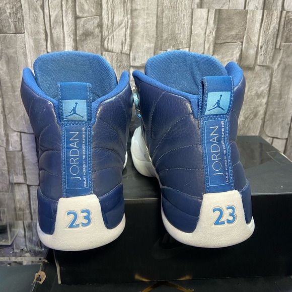 Retro Jordan 12 obsidian blue size 10 - Picture 5 of 8